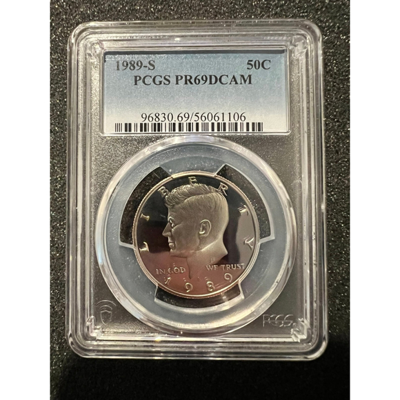 1989-S Kennedy Half Dollar - Picture 1 of 2